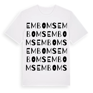 Emboms ordlek t-shirt – ekologisk bomull t-shirt från Pinshirt