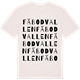 Vintage White t-shirt med Fäbodvallen ordlek t-shirt