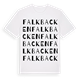 Falkbacken ordlek t-shirt