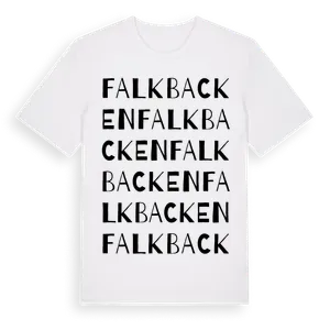 Falkbacken ordlek t-shirt – ekologisk bomull t-shirt från Pinshirt