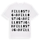 Fellostugan ordlek t-shirt