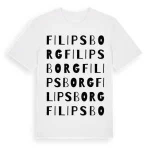 Filipsborg ordlek t-shirt – ekologisk bomull t-shirt från Pinshirt