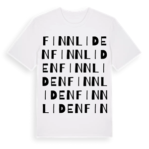 Finnliden ordlek t-shirt – ekologisk bomull t-shirt från Pinshirt