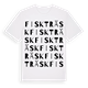 Fiskträsk ordlek t-shirt