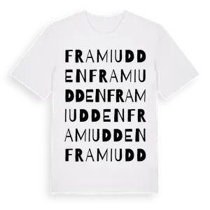 Framiudden ordlek t-shirt – ekologisk bomull t-shirt från Pinshirt