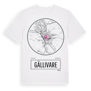 Gällivare t-shirt – ekologisk bomull t-shirt från Pinshirt