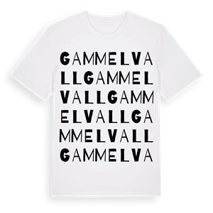 Gammelvall ordlek t-shirt – ekologisk bomull t-shirt från Pinshirt