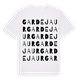 Gardejaur ordlek t-shirt