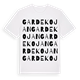 Gardekojan ordlek t-shirt