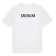 White t-shirt med Garskatan i Sverige t-shirt