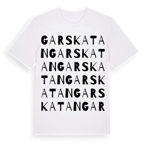 Garskatan ordlek t-shirt – ekologisk bomull t-shirt från Pinshirt