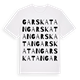 Garskatan ordlek t-shirt