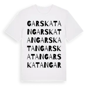 Garskatan ordlek t-shirt – ekologisk bomull t-shirt från Pinshirt