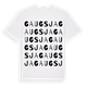 Gaugsja ordlek t-shirt