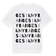 Gesikmyran ordlek t-shirt