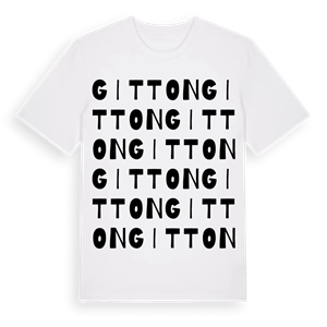 Gitton ordlek t-shirt – ekologisk bomull t-shirt från Pinshirt