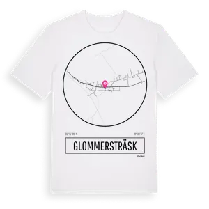 Glommersträsk t-shirt – ekologisk bomull t-shirt från Pinshirt