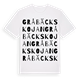 Gråbäckskojan ordlek t-shirt