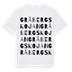 Gråbergskojan ordlek t-shirt
