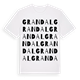 Grandal ordlek t-shirt