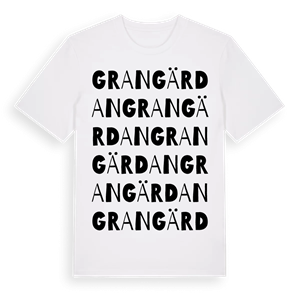 Grangärdan ordlek t-shirt – ekologisk bomull t-shirt från Pinshirt