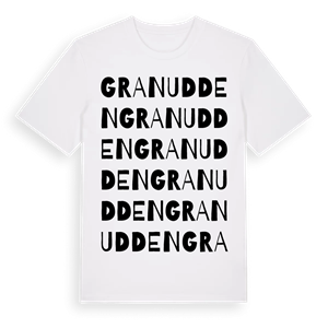 Granudden ordlek t-shirt – ekologisk bomull t-shirt från Pinshirt