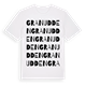 Granudden ordlek t-shirt