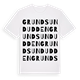 Grundsundudden ordlek t-shirt