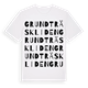 Grundträskliden ordlek t-shirt