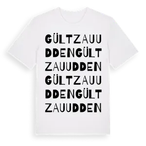 Gültzauudden ordlek t-shirt – ekologisk bomull t-shirt från Pinshirt