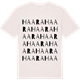 Vintage White t-shirt med Haara ordlek t-shirt