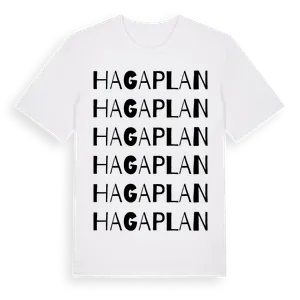 Hagaplan ordlek t-shirt – ekologisk bomull t-shirt från Pinshirt