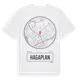 White t-shirt med Hagaplan t-shirt