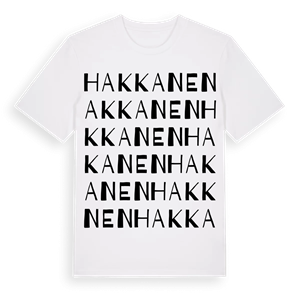 Hakkanen ordlek t-shirt – ekologisk bomull t-shirt från Pinshirt