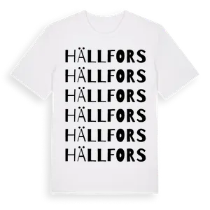 Hällfors ordlek t-shirt – ekologisk bomull t-shirt från Pinshirt