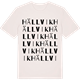 Vintage White t-shirt med Hällvik ordlek t-shirt