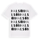 Halsön ordlek t-shirt