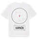White t-shirt med Hamnön t-shirt