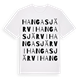 Hangasjärvi ordlek t-shirt