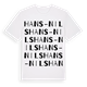 Hans-Nils ordlek t-shirt