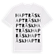Hapträsk ordlek t-shirt
