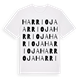 Harrioja ordlek t-shirt