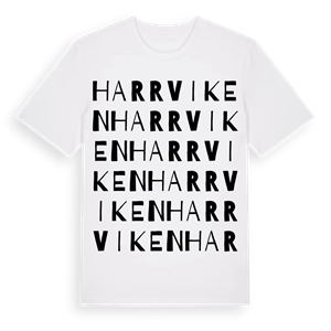 Harrviken ordlek t-shirt – ekologisk bomull t-shirt från Pinshirt