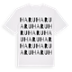 Haru ordlek t-shirt