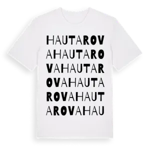 Hautarova ordlek t-shirt – ekologisk bomull t-shirt från Pinshirt