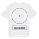 White t-shirt med Hautasaari t-shirt