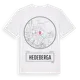 White t-shirt med Hedeberga t-shirt