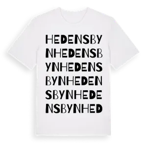 Hedensbyn ordlek t-shirt – ekologisk bomull t-shirt från Pinshirt