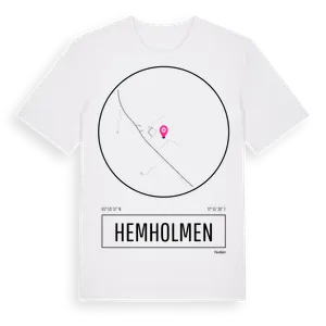 Hemholmen t-shirt – ekologisk bomull t-shirt från Pinshirt