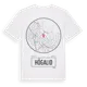 White t-shirt med Högalid t-shirt